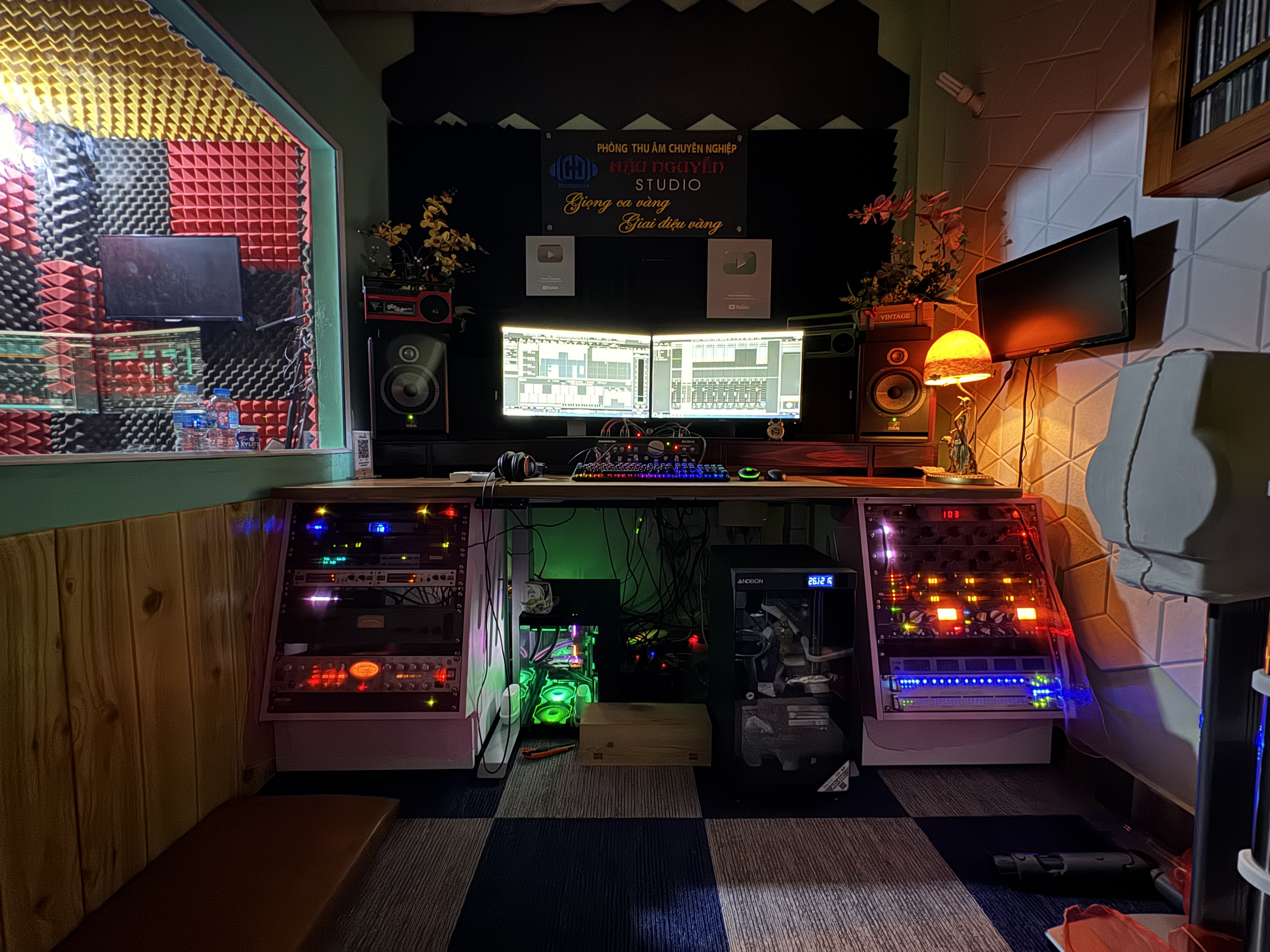 PHÒNG THU ÂM BOLERO Ở HÀ NỘI - Hậu Nguyễn Studio